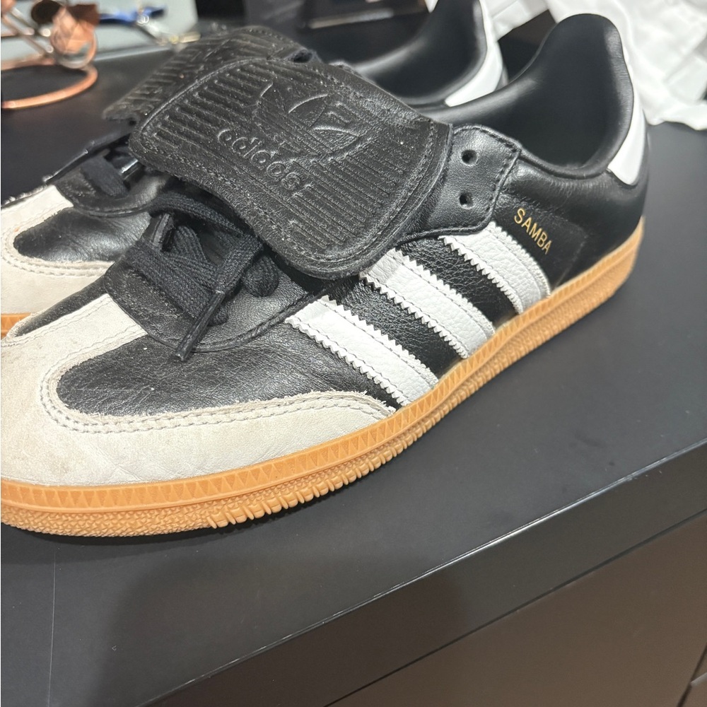 Women's Adidas Samba LT - Core Black/Cloud White